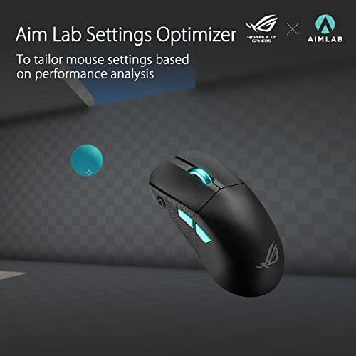 ASUS ROG Harpe Ace Aim Lab Edition Gaming Mouse, Black