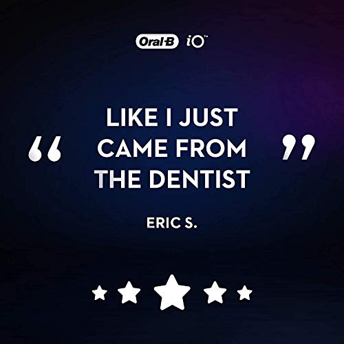 Oral-B iO Series 9 Electric Toothbrush with 3 Replacement Brush Heads, Black Onyx 8.5 / 10
