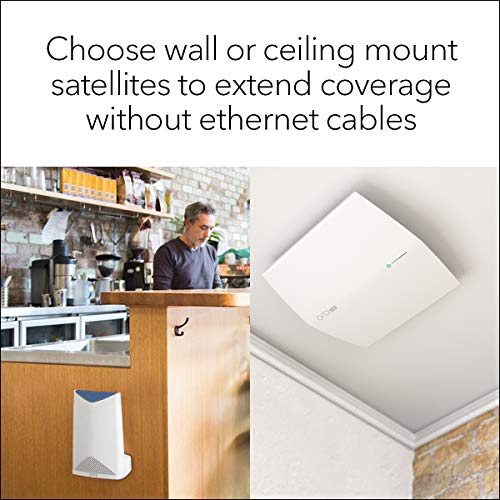 NETGEAR Orbi Pro Business WiFi: AC3000 Tri-Band 3-Pack (SRK60 + SRS60)