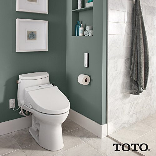 TOTO SW2043R#12 C200 Electronic Bidet Toilet Cleansing Water, Heated Seat, Deodorizer, Dryer, Beige
