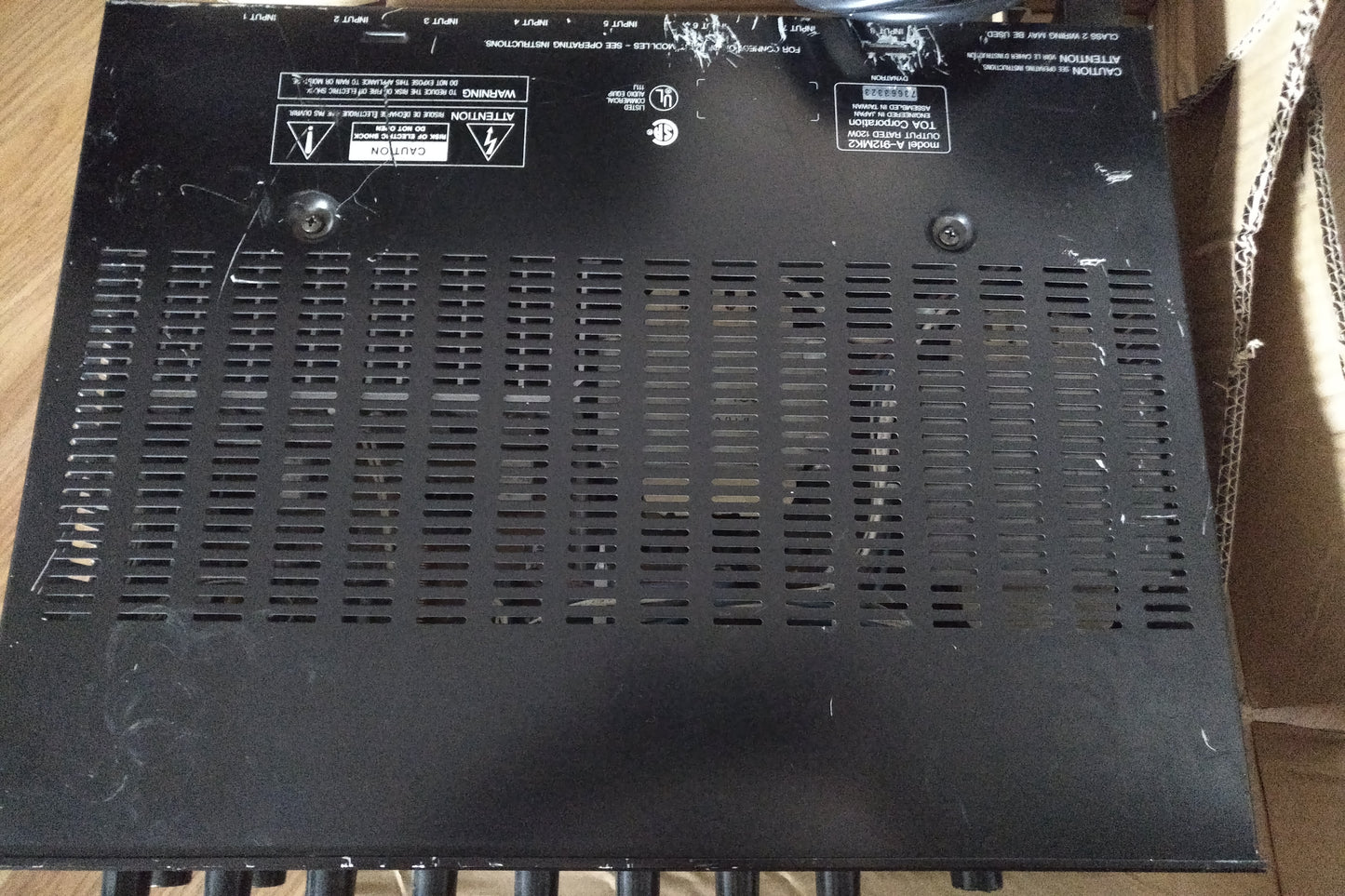 TOA A-912MK2 8-Channel Mixer Power Amplifier