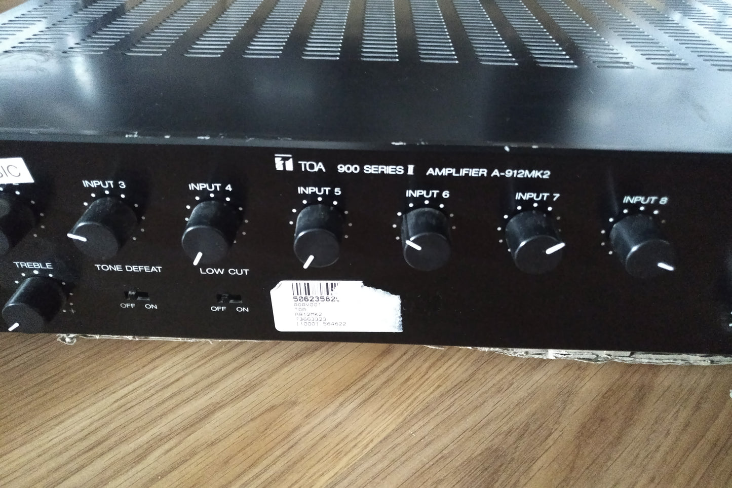 TOA A-912MK2 8-Channel Mixer Power Amplifier