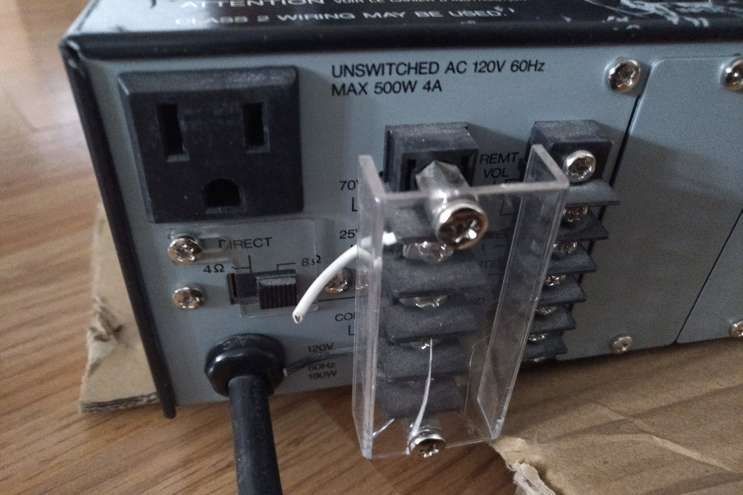 TOA A-912MK2 8-Channel Mixer Power Amplifier