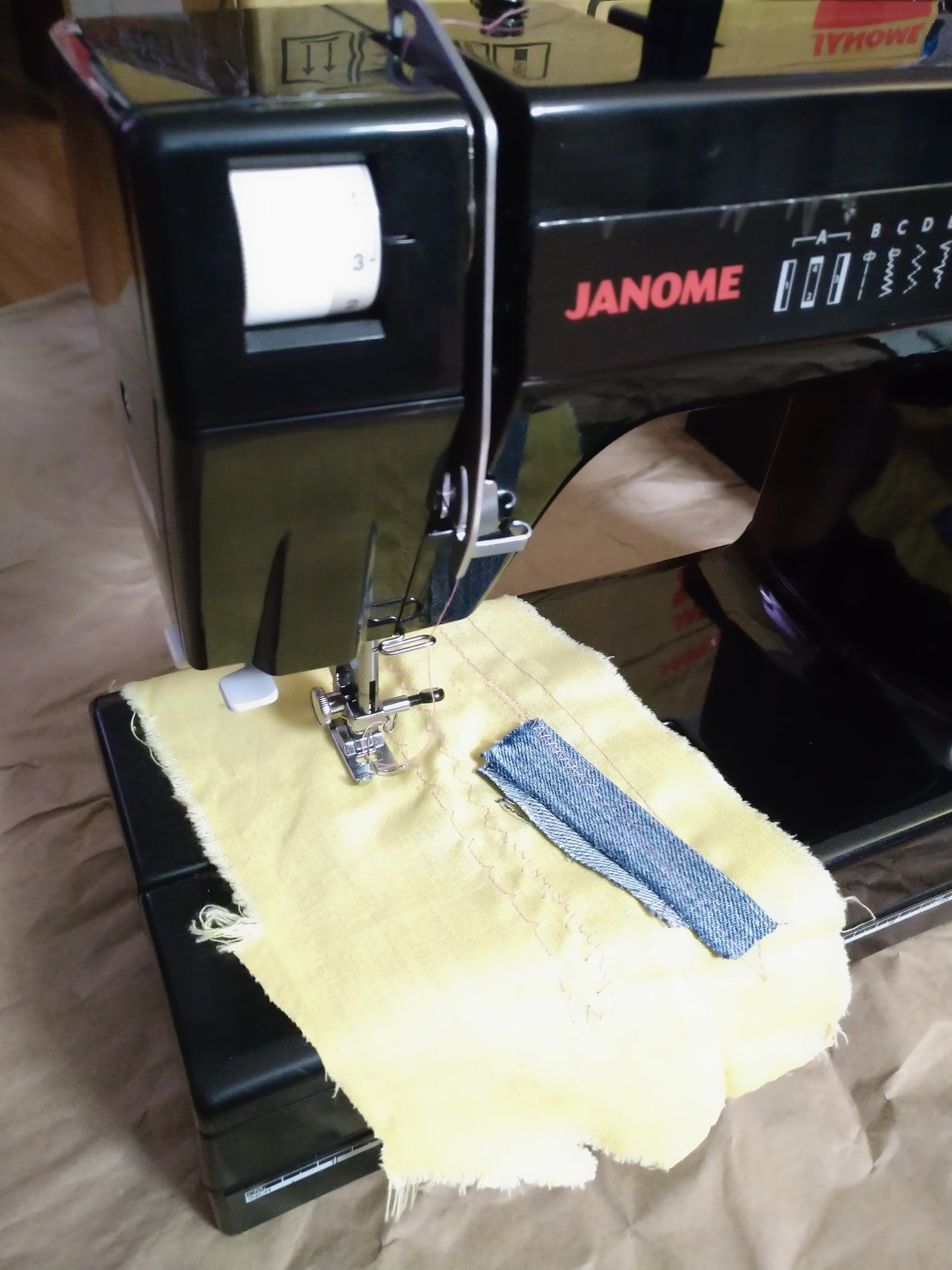 Janome Industrial-Grade Aluminum-Body HD1000 Black Edition