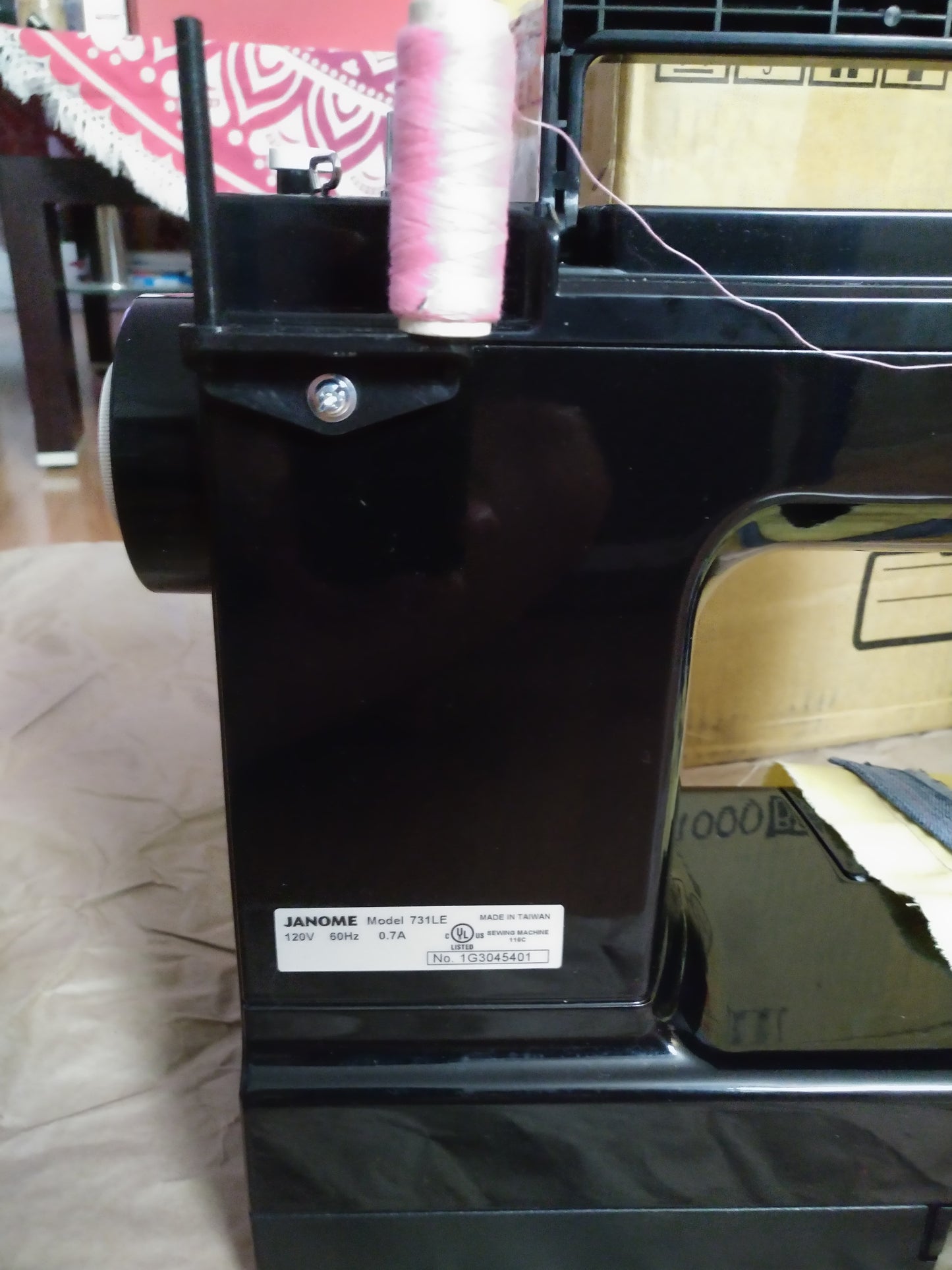 Janome Industrial-Grade Aluminum-Body HD1000 Black Edition